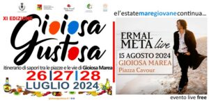 GIOIOSA GUSTOSA – Tutto pronto. Tre giorni, 26/27/28 luglio, di ottima enogastronomia